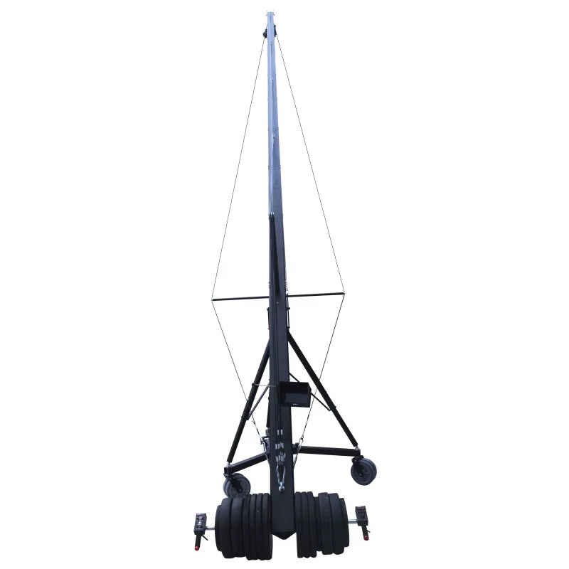 Jianmei Triangular Arm DS5-12M Camera Rocker Arm JIB Crane Aluminum Alloy Controller Rotating Electric Pan Tilt Video Shooting