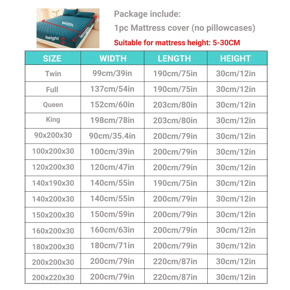 1Pc 3D Air Fabric Thick Mattress 